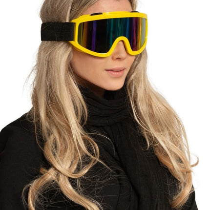 Skibrille Gelb