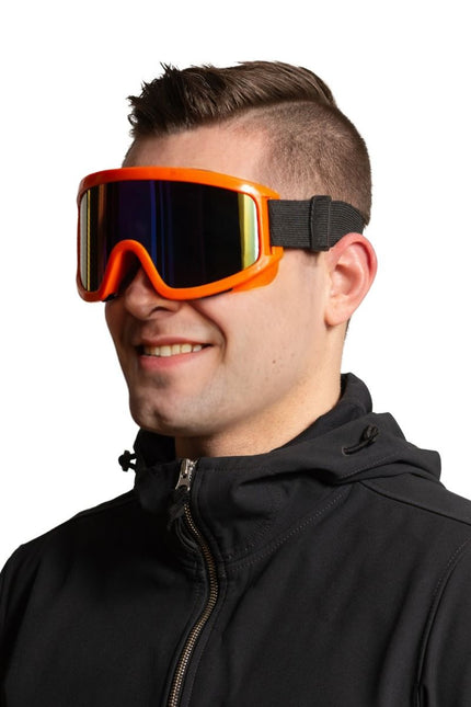 Skibrille Orange