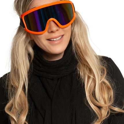 Skibrille Orange