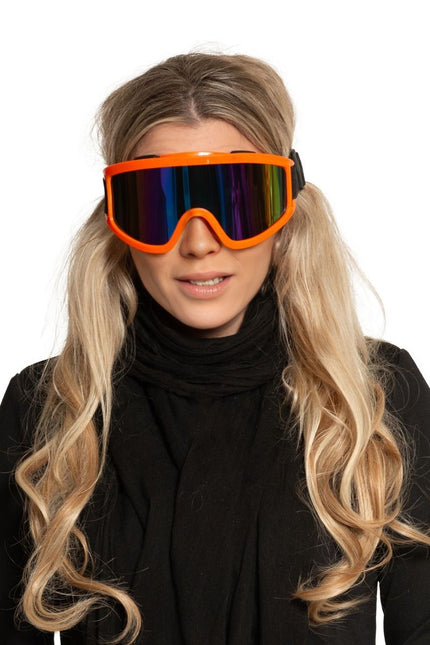 Skibrille Orange