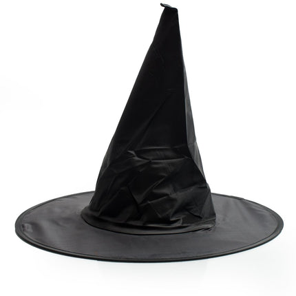 Halloween Hexenhut Schwarz Hoch