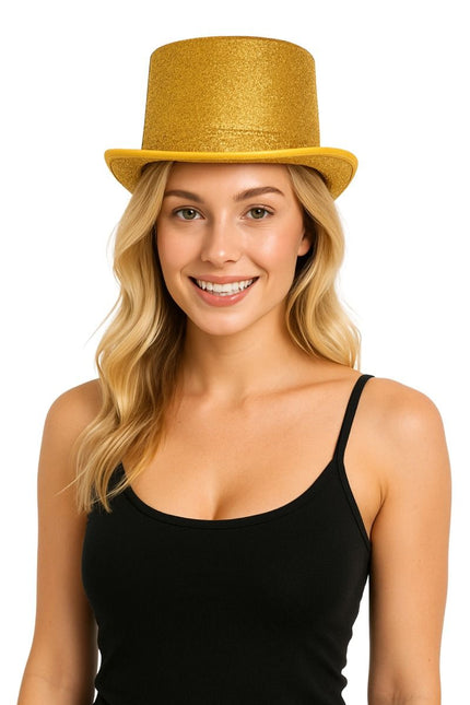 Hoher Hut Glitzer Gold