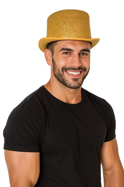 Hoher Hut Glitzer Gold