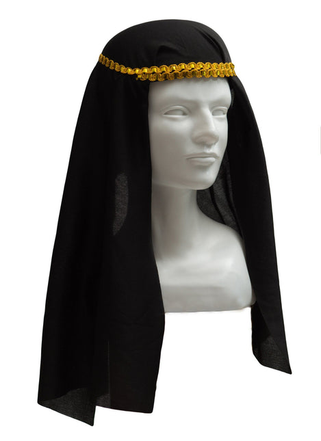 Arabischer Hut Schwarz