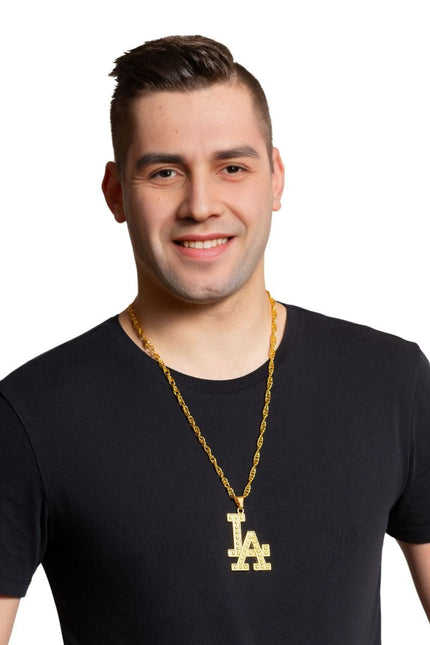 LA Gold Halskette Metall