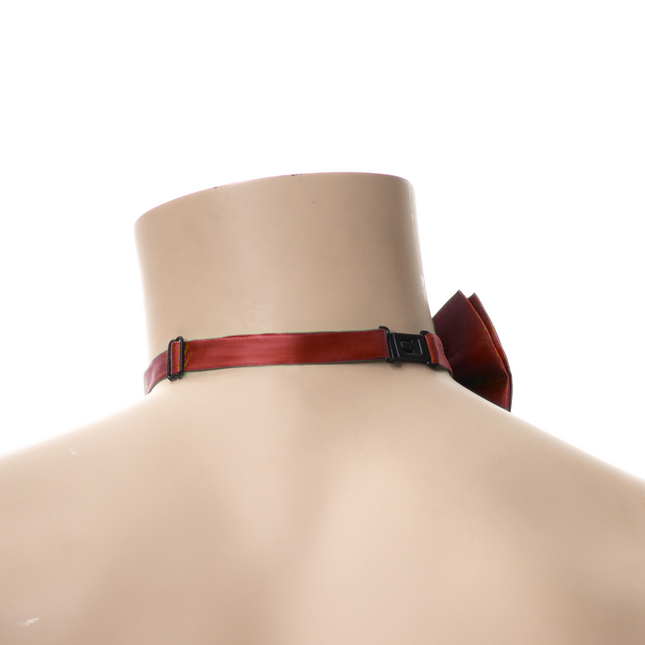 Fliege Rot/Weiß/Gelb - 6er Pack