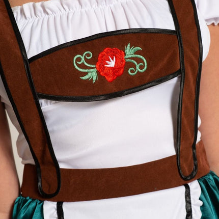 Groene Dirndl Jurk Oktoberfest Fay
