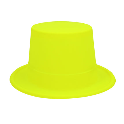 Hoed Topper neongeel UV