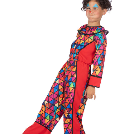 Clown-Overall Roter Junge