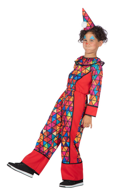 Clown-Overall Roter Junge