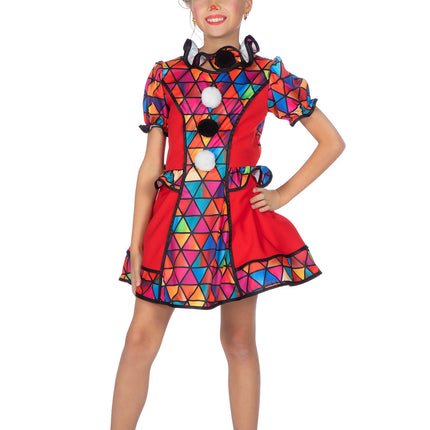 Clown Kleid Mädchen