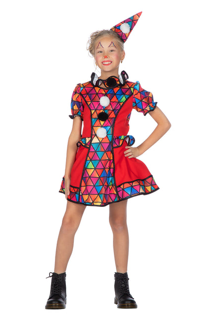 Clown Kleid Mädchen