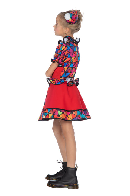 Clown Kleid Mädchen