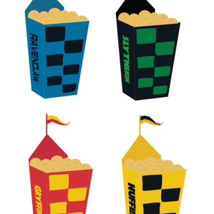 Harry Potter Quidditch Traktatiedoosjes 8st