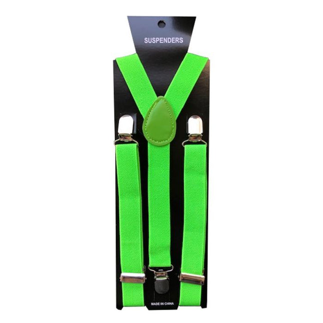 Hosenträger Neon Grün