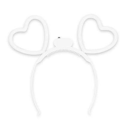 LED-Stirnband „Glowing Hearts“