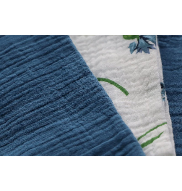 Dunkelblaue Baumwollservietten 40cm 4Stück