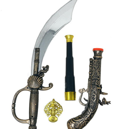 4 - piece pirate set van Fiestas Guirca koop je bij Partywinkel