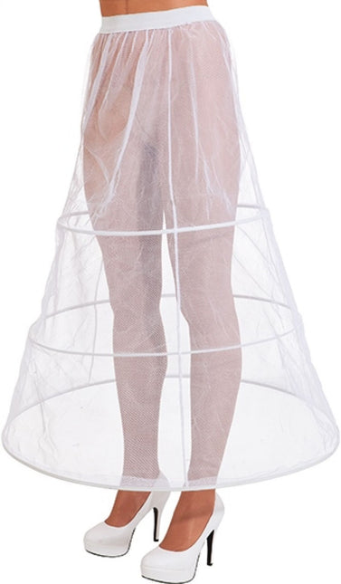 Rock mit Reifchen weiß