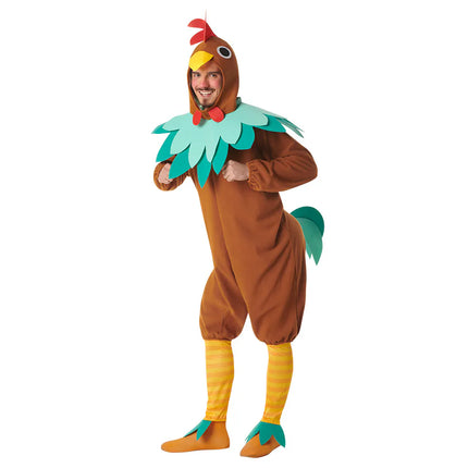Kostüm für Erwachsene „El pollo loco“