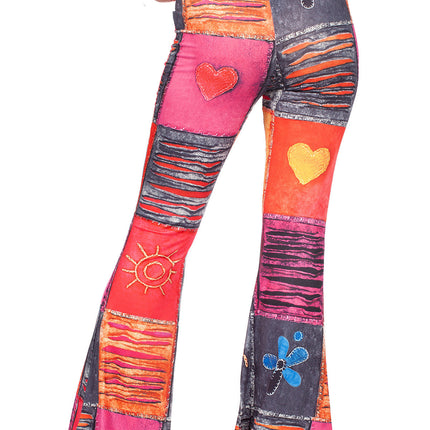Hippie 60S Hose Ladies Shapes