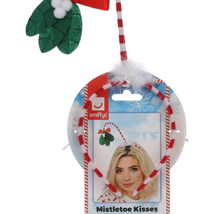 Weihnachts-Haarband Gestreift