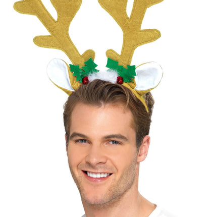 Weihnachts-Haarband Rentier XL