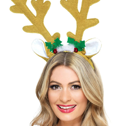 Weihnachts-Haarband Rentier XL