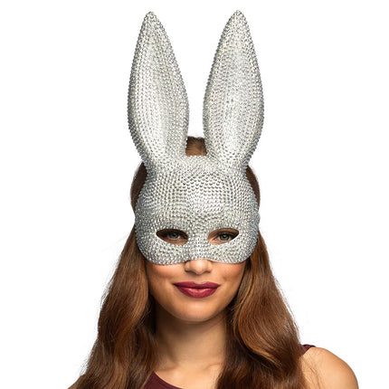 Halbmaske „Bunny Diamant“