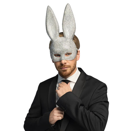 Halbmaske „Bunny Diamant“