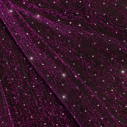 Lila Hose für Frauen Flared Glitter