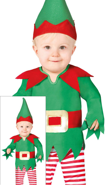 Weihnachtselfenanzug Baby