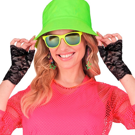 SCHWARZE SPITZENHANDSCHUHE