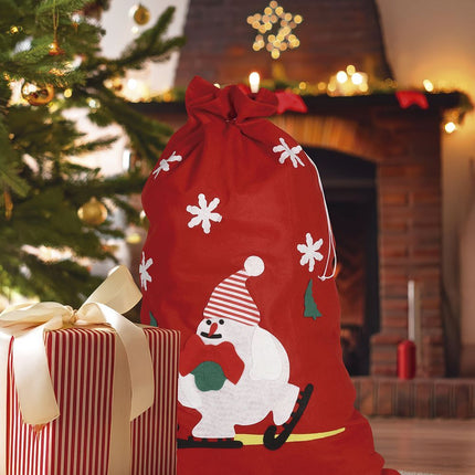 Weihnachtstüte Schneemann 85cm