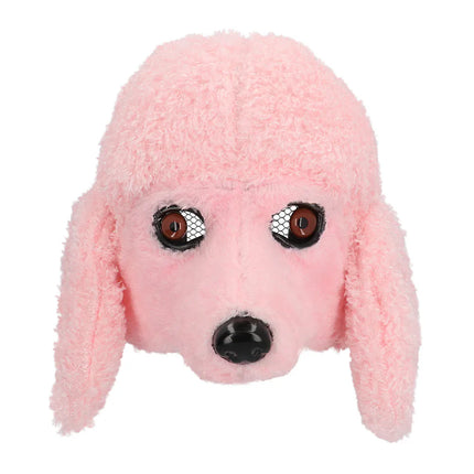 Hond Masker Roze Poedel