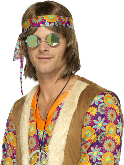 Hippie-Brille Spiegelbrille