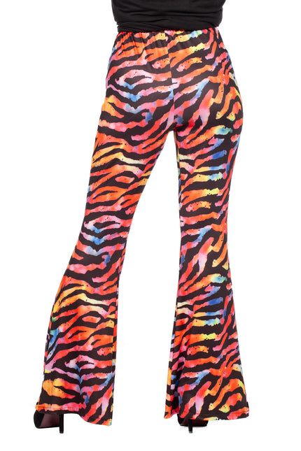 Hippie-Hose Tiger mehrfarbig (V)