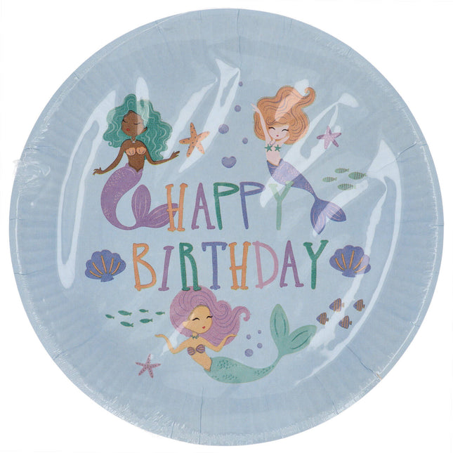 Happy Birthday Teller Meerjungfrau