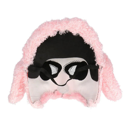 Hond Masker Roze Poedel