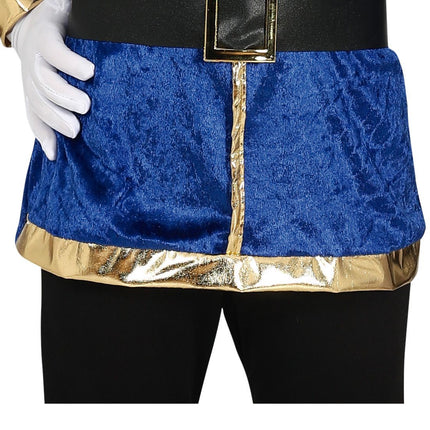 Pietenpak Kind Blau/Gold
