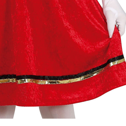 Pietenpak Kleid Kind Rot/Gold