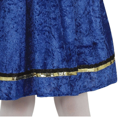 Pietenpak Kleid Kind Blau/Gold