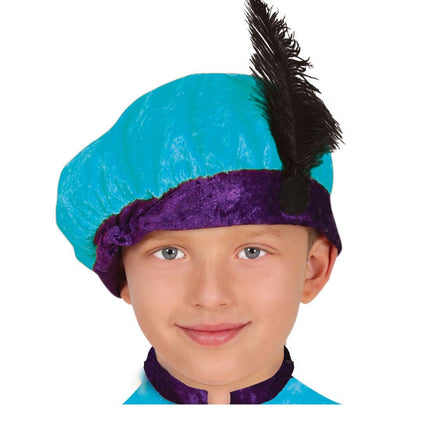 Pietenpak Kind Hellblau/Violett