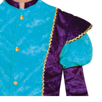 Pietenpak Kind Hellblau/Violett