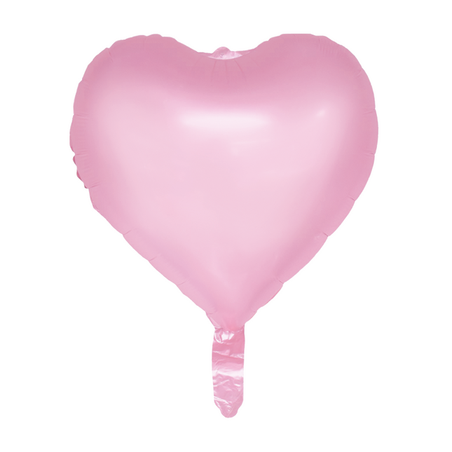 Folienballon 18'' pastellrosa - Watercolours Hearts