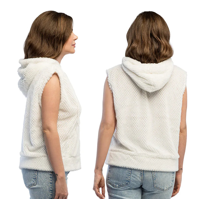 Wit Vest Fluffy