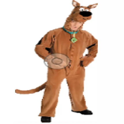 Scooby-Doo-Kostüm, braun, für Herren