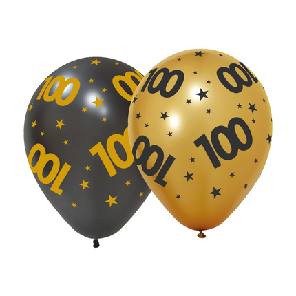 100 Jahre Ballons 31cm 6Stück