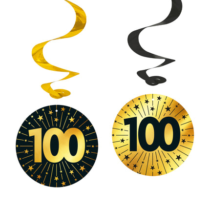 100 Jahre Hängende Dekoration 4 Stk