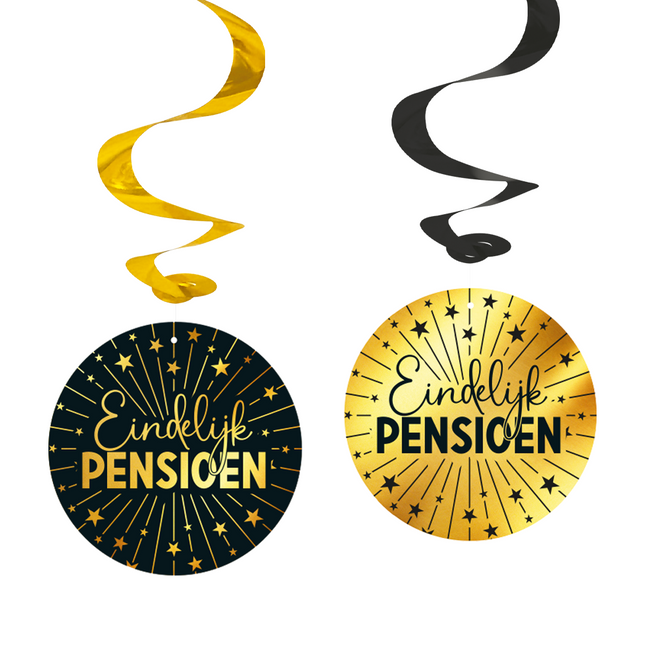 Hängende Dekoration für den Ruhestand 4 Stk
